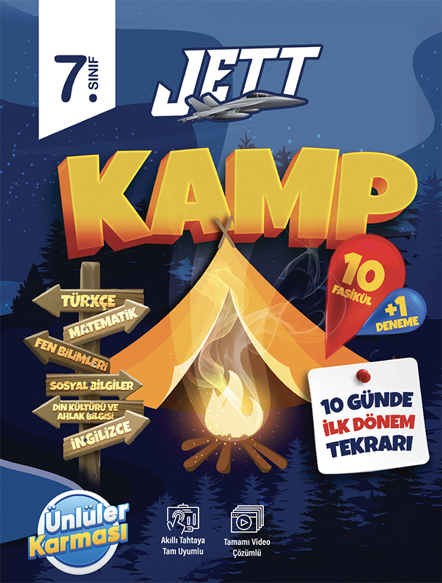 7.Sınıf 1.Dönem Jett Kamp Ünlüler Karması